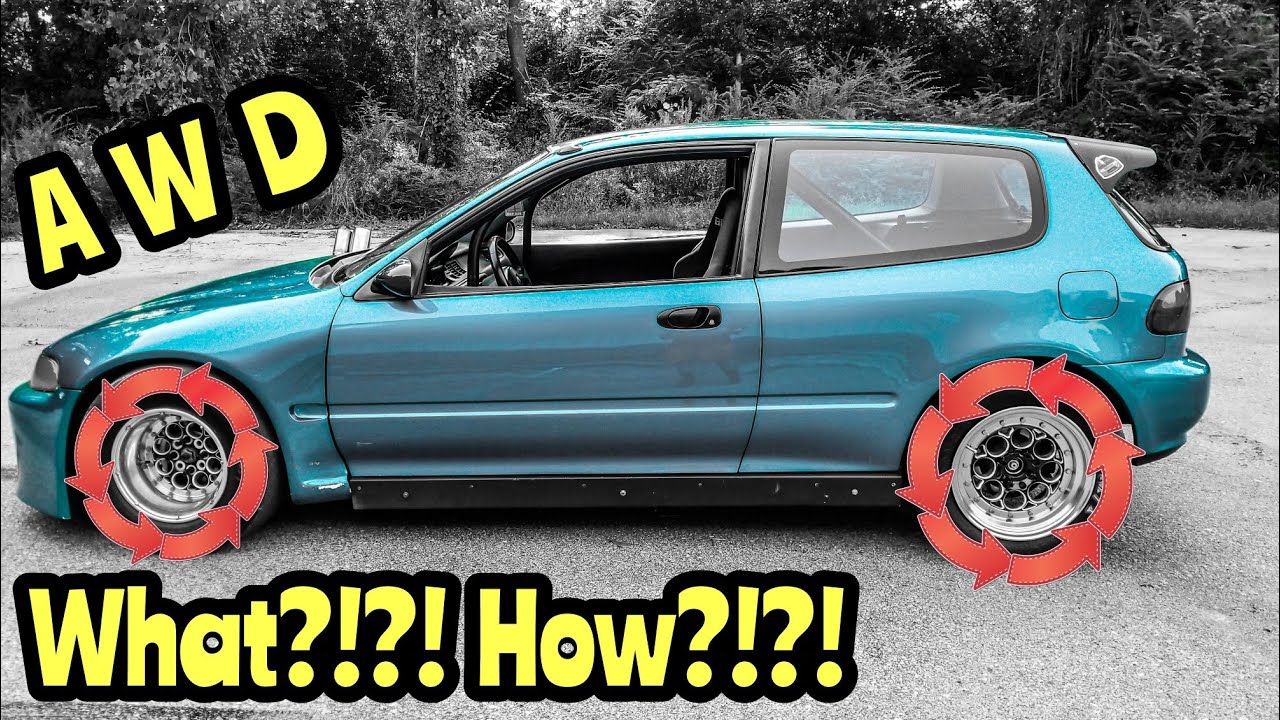 Как я построил свой 9-секундный полноприводный EG Civic Hatch: Зеленый Дракон