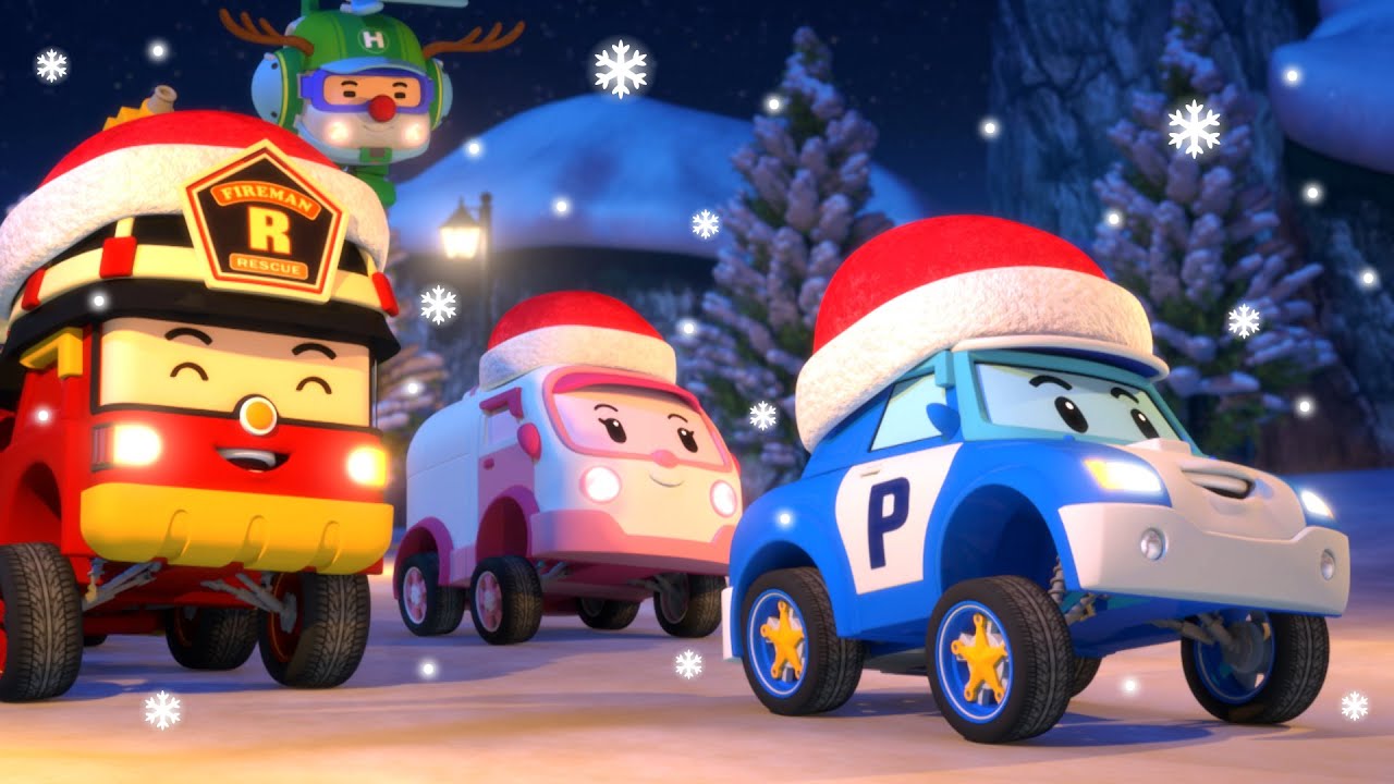 Christmas Songs│Robocar POLI Carols│Opening Song Winter ver.│Christmas Song for Kids│Robocar POLI TV