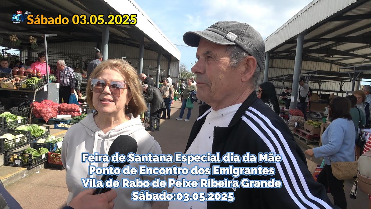 Feira de Santana  Hoje Ajuda do Canal Ilha3  José Moniz  Ponto de Encontro dos Emigrantes 03 05 2025