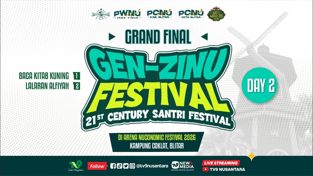 🔴 (LIVE) GRAND FINAL GEN-ZINU FESTIVAL | DAY 2