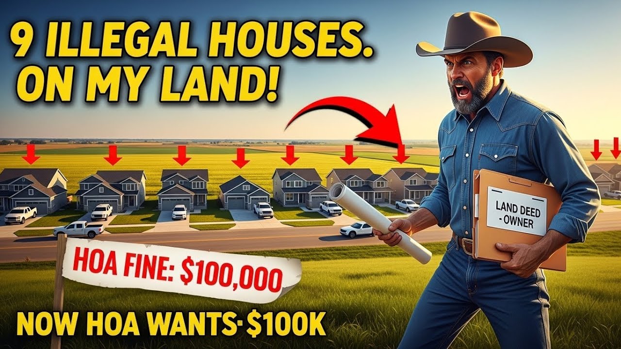 HOA Tried to Charge Me $100K — After Building 9 Illegal Houses on My Land
