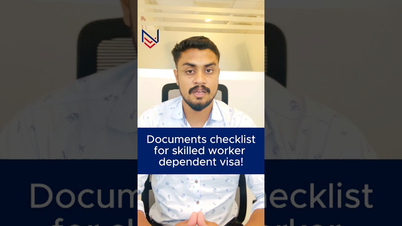 Documents checklist for skilled worker dependent visa? #ukvisaservice #UKVisa #DependentVisa