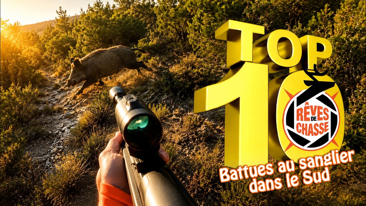 Battues au sanglier dans le Sud - Top 10 R&ecirc;ves De Chasse n&deg;43 - Mai 2026