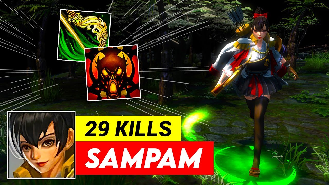 HoN Forsaken Archer sampam 1761 MMR MVP