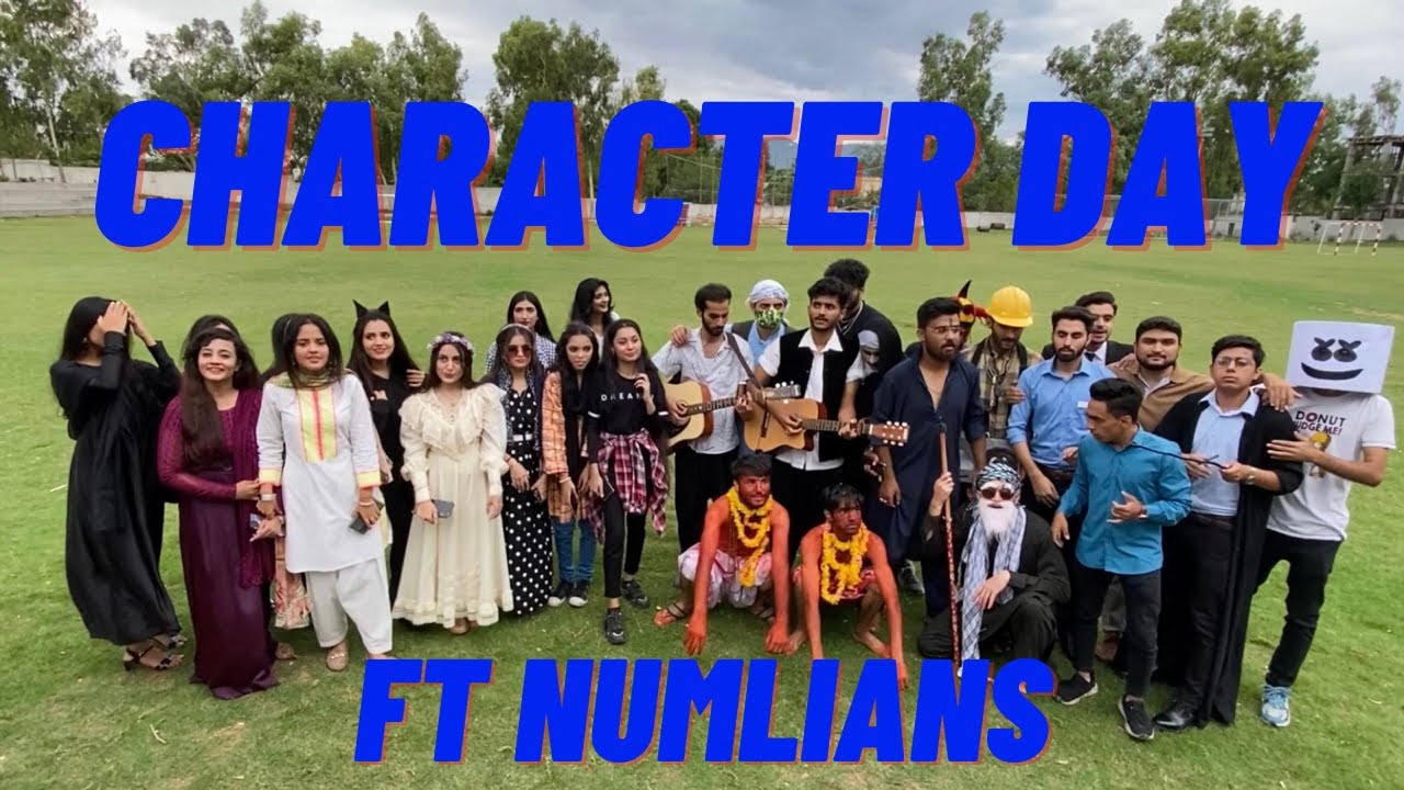 Celebrated Character Day - NUML University Islamabad