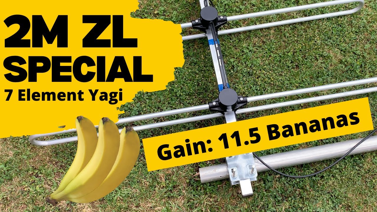 HAM Radio: 2M ZL Special 7 Element YAGI build, (Проекты для кухни)
