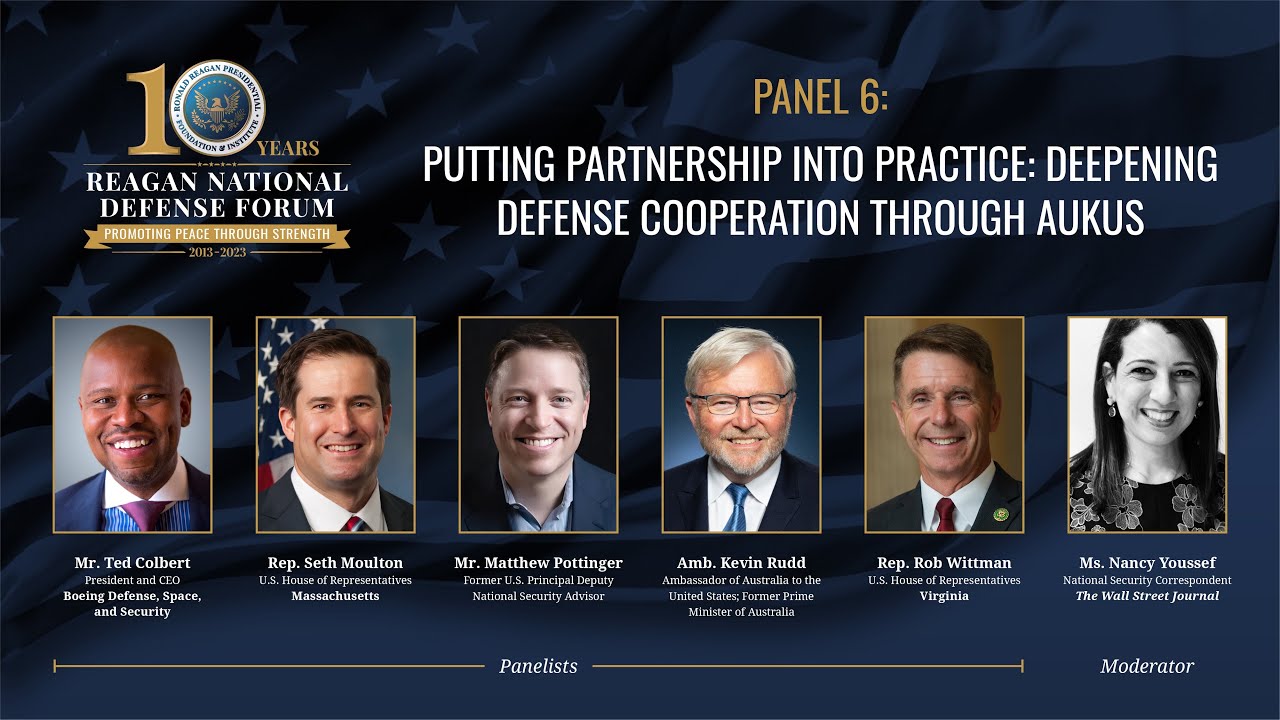 RNDF 2023 Panel 6 – Putting Partnership into Practice: Deepening Defense Cooperation through AUKUS