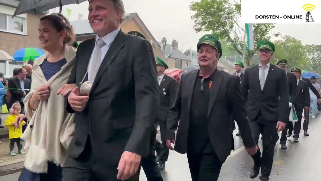 Königliche Parade am Sonntag durch Holsterhausen-Dorf 2024