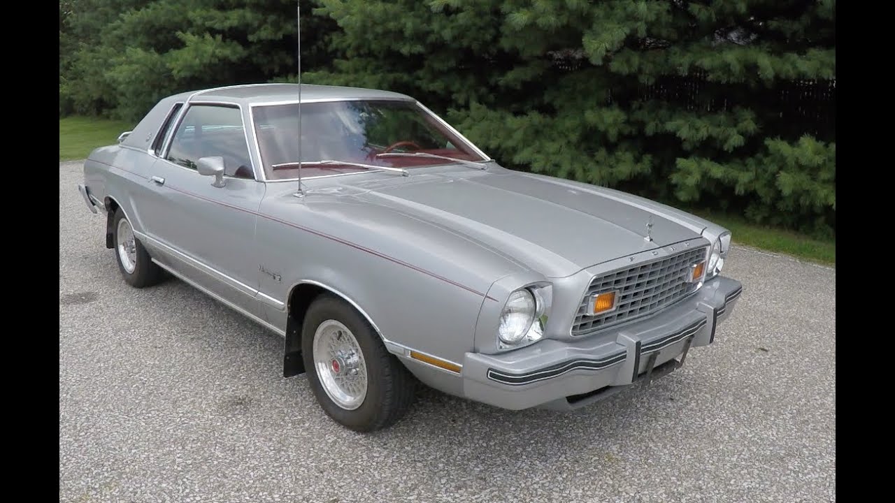 1976 Ford Mustang II Silver Ghia Edition