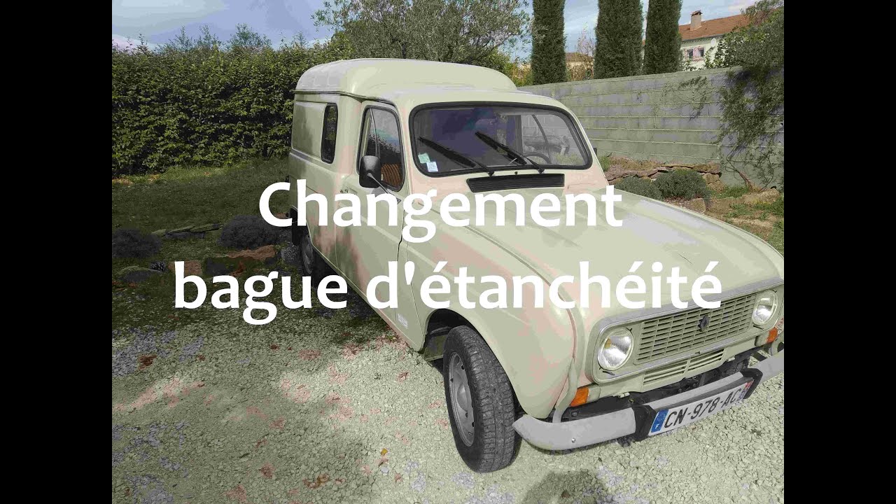 [TUTO]Changement joint spi différentiel Renault 4l