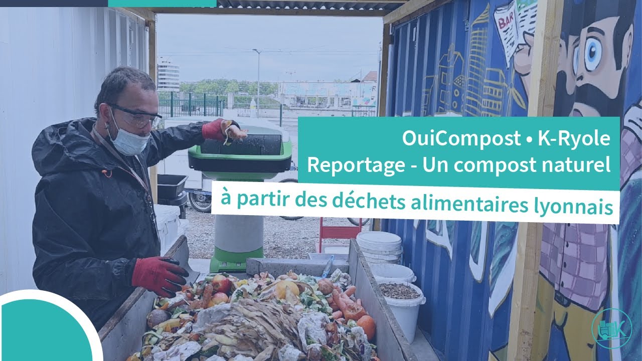OuiCompost ∙ Un compost naturel à partir des déchets alimentaires lyonnais