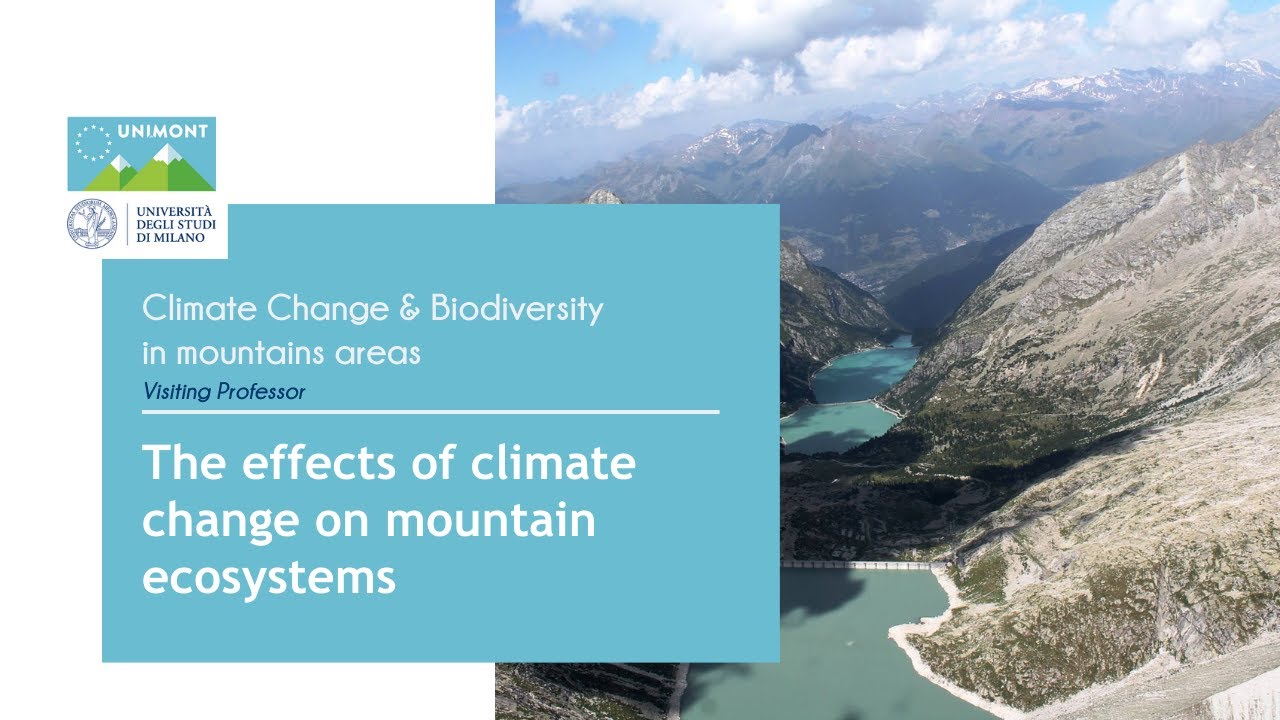 The effects of climate change on mountain ecosystems