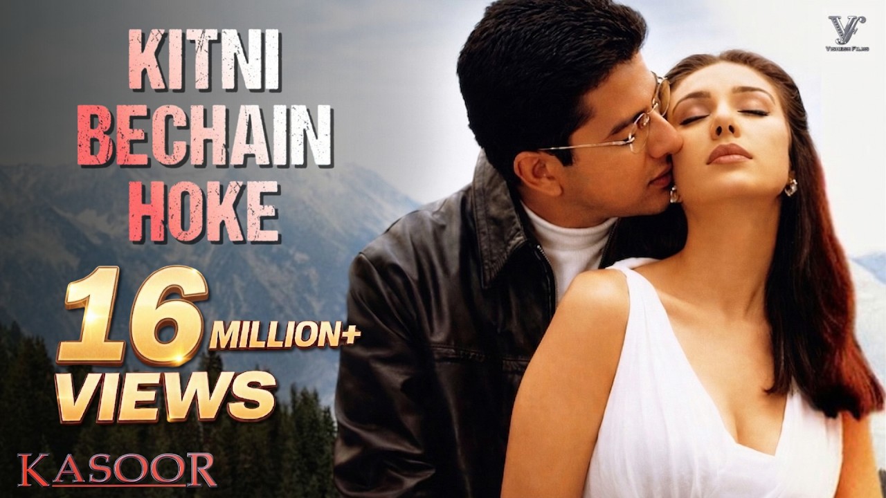 Kitni Bechain Hoke (Full 4K Video Song) | Udit Narayan | Alka Yagnik | Kasoor Movie