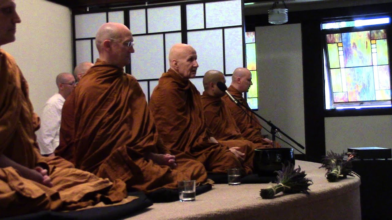 Ajahn Viradhammo at Portland, June 2014, Portland Friends of the Dhamma (Part 1 of 2)