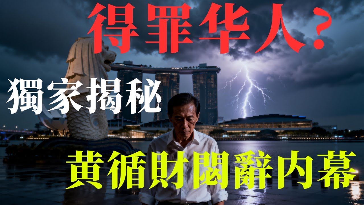 24小時跌落神壇！黃循財慘敗背後的驚人真相，李顯龍最想刪除的黑歷史！