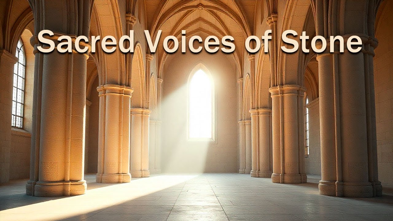 Gregorian Chant in Sacred Light — Majestic Voices of Stone ⛪✨