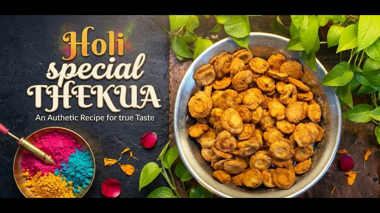 Holi Special recipe 2026 | Thekua Recipe in Hindi | Best Thekua recipe |
