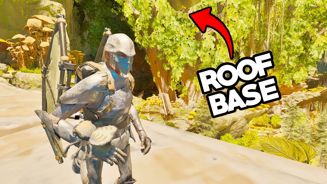 Starting A Secret Solo Roof Base In Ark Ascended...