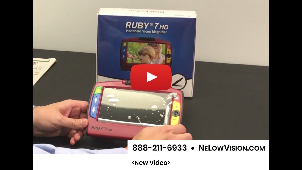 Intro to Ruby 7 HD Portable Video Magnifier