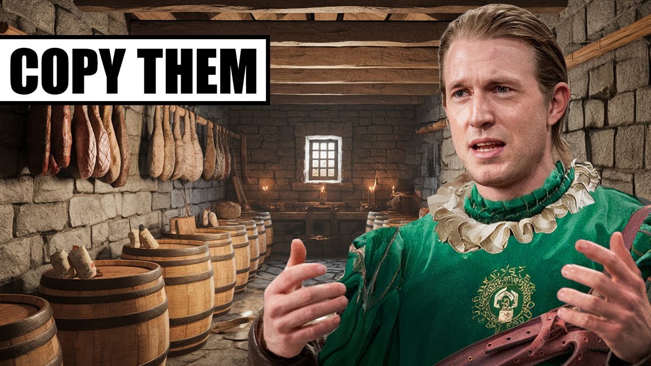 How Medieval Castle Kitchens Preserved Food WITHOUT Refrigeration