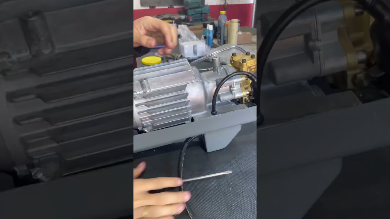 A import&acirc;ncia da v&aacute;lvula Bypass nas lavadoras de alta press&atilde;o! #hd585  #shots  #compreonline