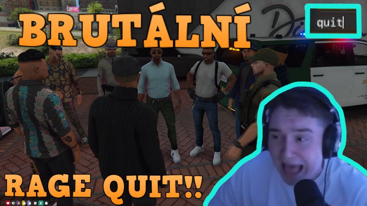 SPAJKK BRUTÁLNĚ RAGE QUITNUL SERVER!! KKRP#239