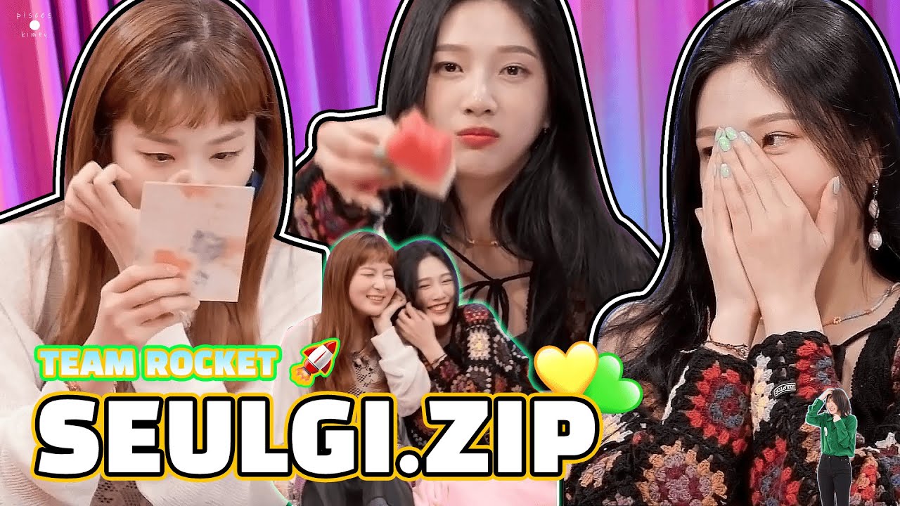(ENG/中字) 210608 SEULGI.ZIP with Joy 💚💛💙 (Let's eat watermelon together 🍉)