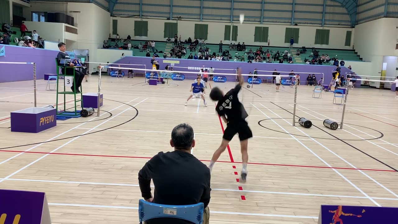 2026.01.31 台羽盃全國分齡羽球錦標賽【U13組男單4強】桃市中原 何寬恆 vs 高飛羽訓 林楷叡