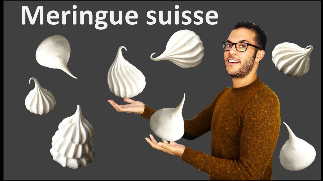 recette LA MERINGUE SUISSE / Swiss meringue (English subs)