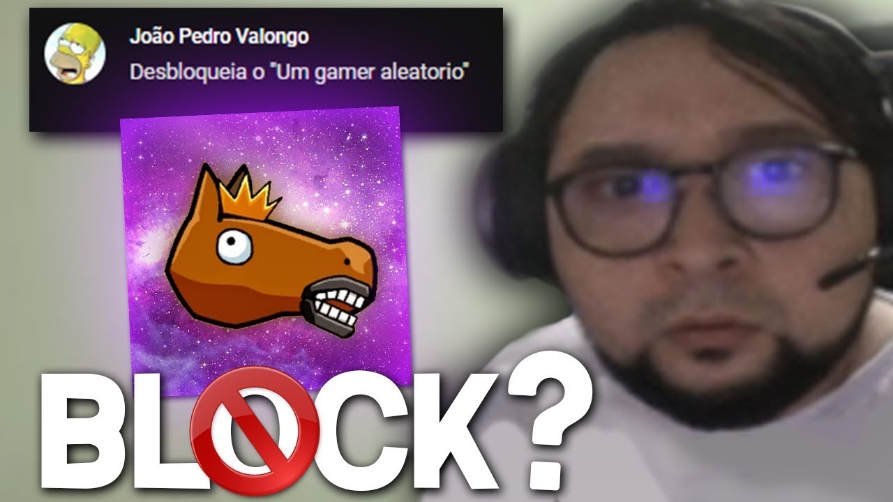 RESPOSTA PARA UM GAMER ALEATORIO! TRETA ?