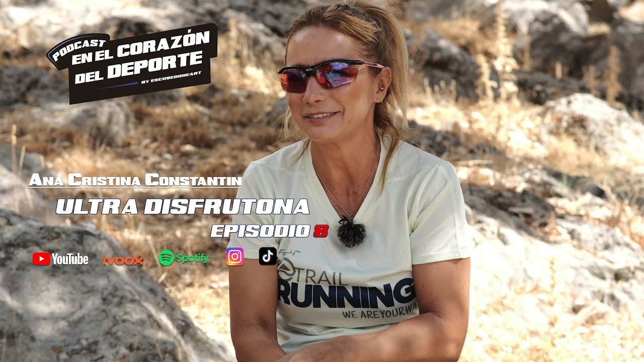 Especialista en ultratrail. Ana Cristina Constantin.