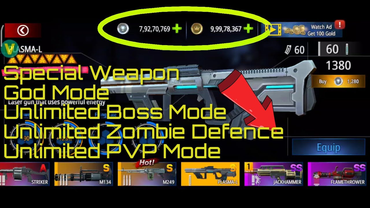 Zombie Hunter D-Day 1.0.901 V Mod Menu | Unlock All Weapons | PVP Mode