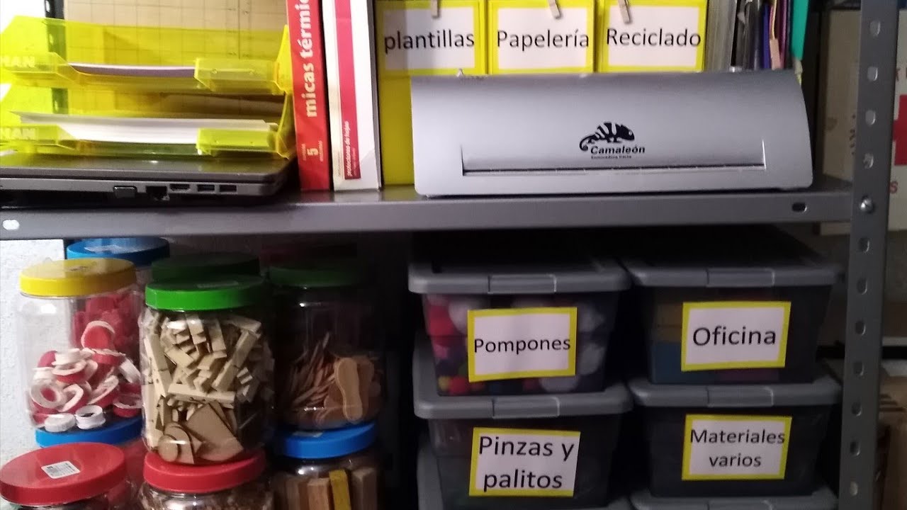 Cómo organizo mi material escolar - Escuela en casa