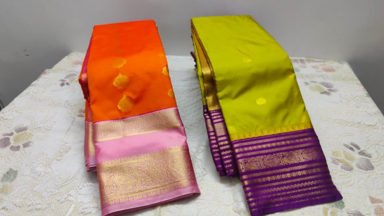 ✨Muhurtham Pattu 🌟Wedding Silk✨ Premium Kanchi Korvai 💫 WhatsApp 7904777474 🦚 MAA Boutique 