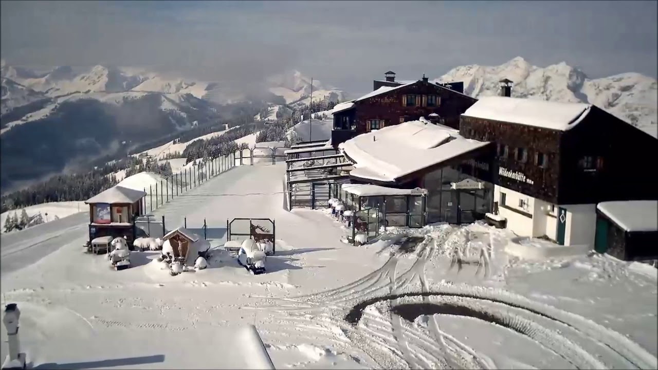 Skicircus Saalbach Hinterglemm Leogang Fieberbrunn Webcam 7 nov 2017
