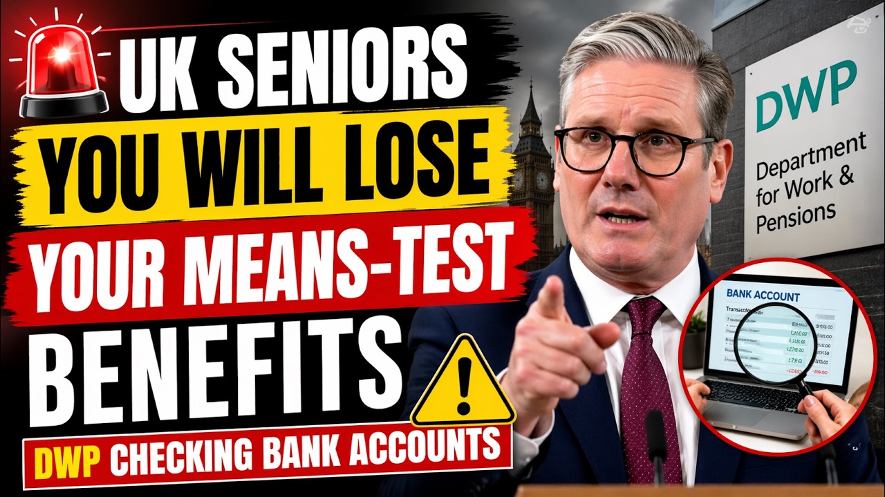 🚨 UK Seniors You Will Lose Your Means-Test Benefits &mdash; DWP Checking Bank Accounts