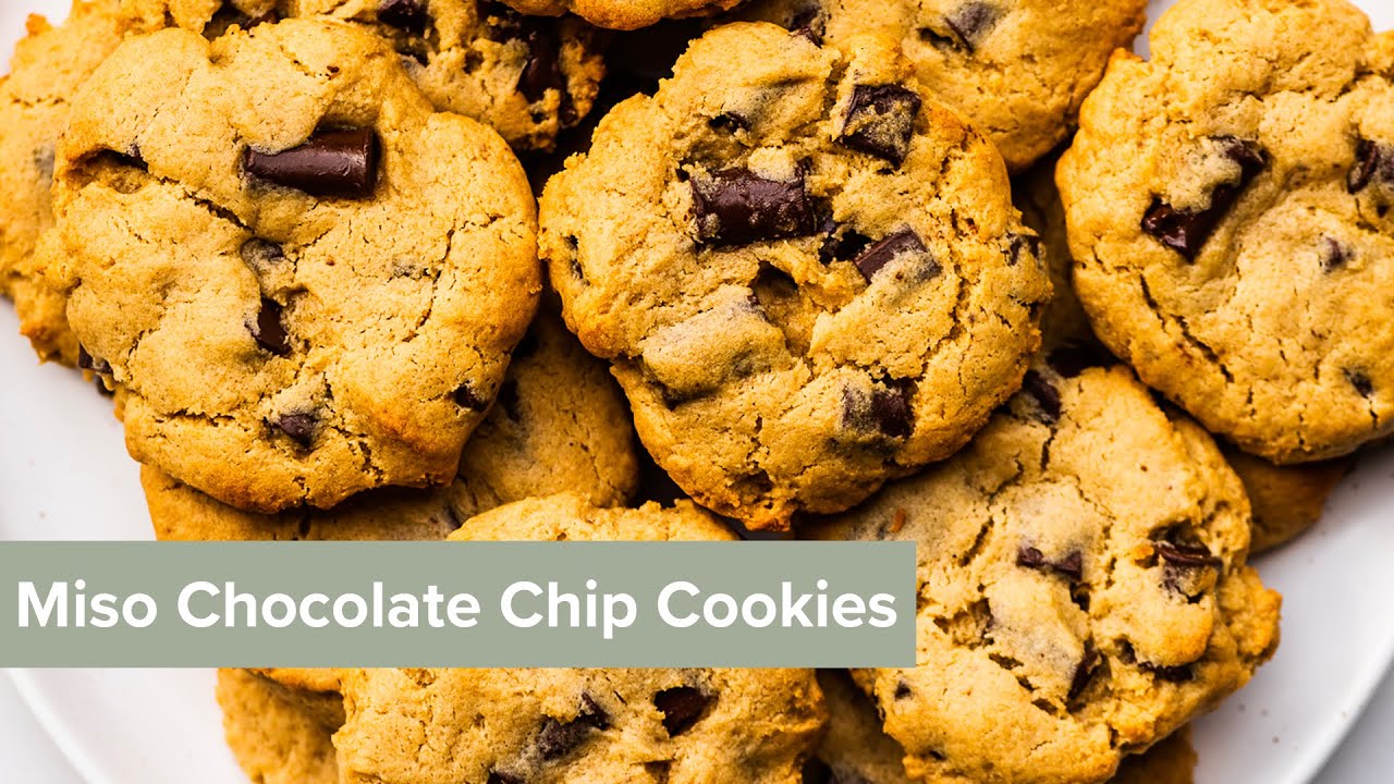 Miso Chocolate Chip Cookies
