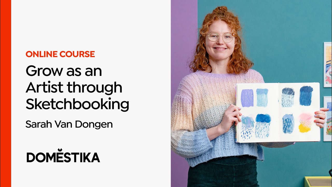 Упражнения для скетчбука для развития художественного вкуса — курс Сары Ван Донген | Domestika En...