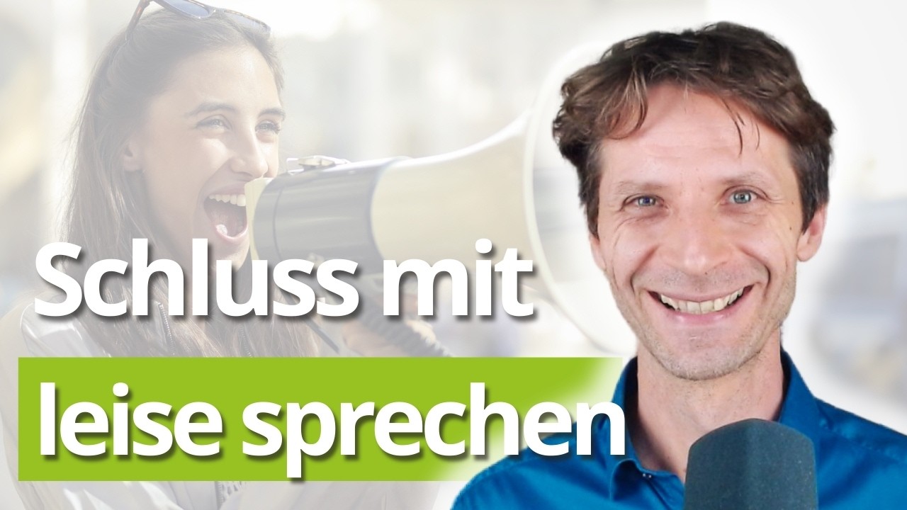 So klingt deine Stimme selbstbewusst
