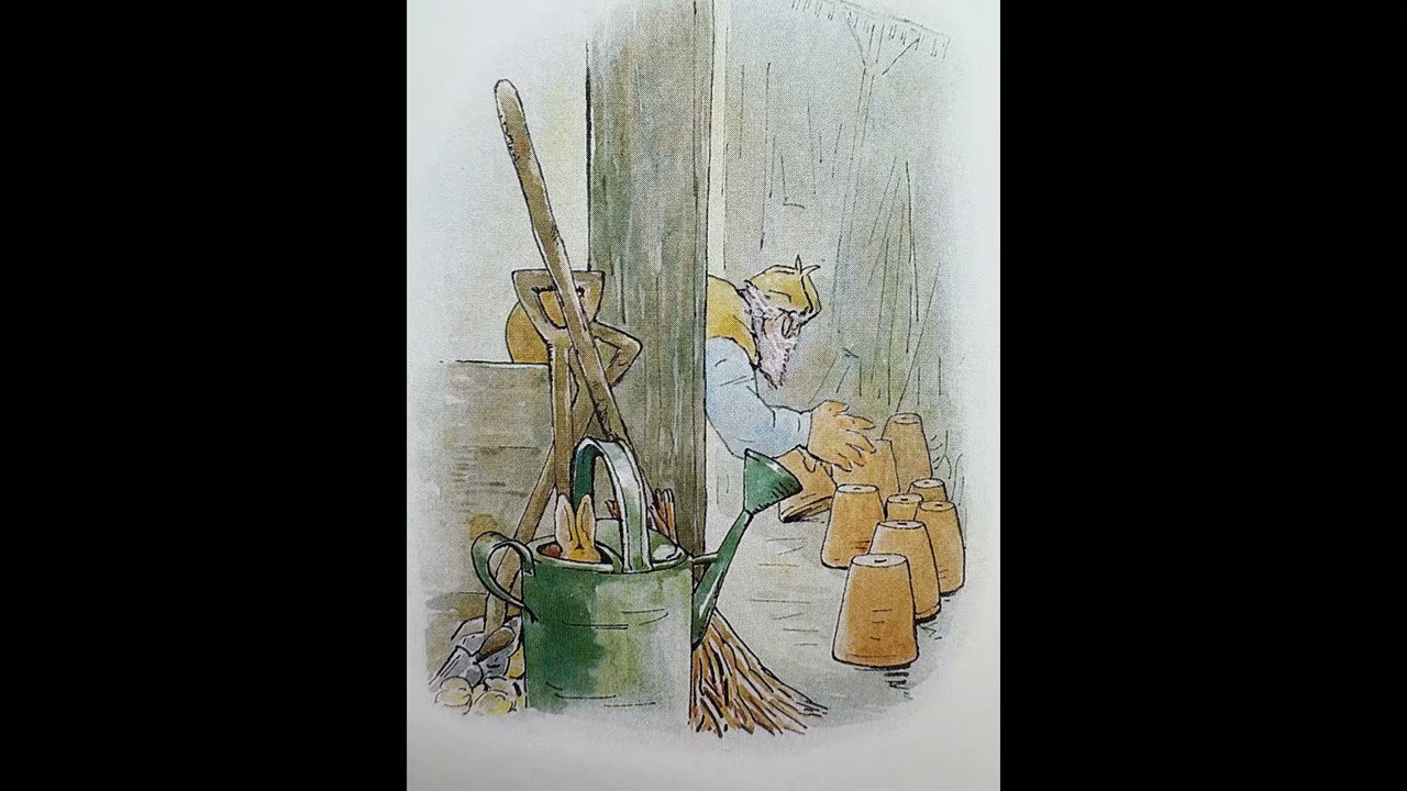 The Tale of Peter Rabbit by Beartrix Potter.
