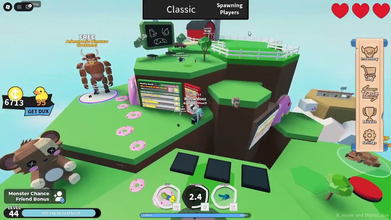 Iron guardian & Ankylosaur attack the city! | Roblox / Book of Monsters