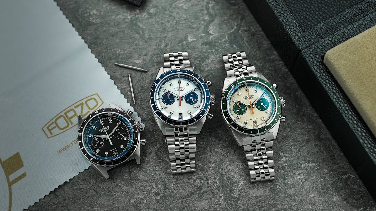 Unboxing The New FORZO Drive King Racing Chronograph Watch Range!