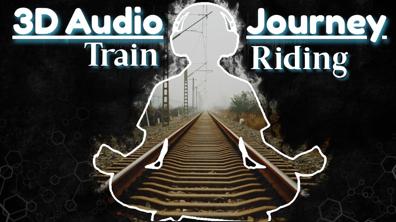 City Walk to the Train | Relaxing 3D Binaural Audio Experience