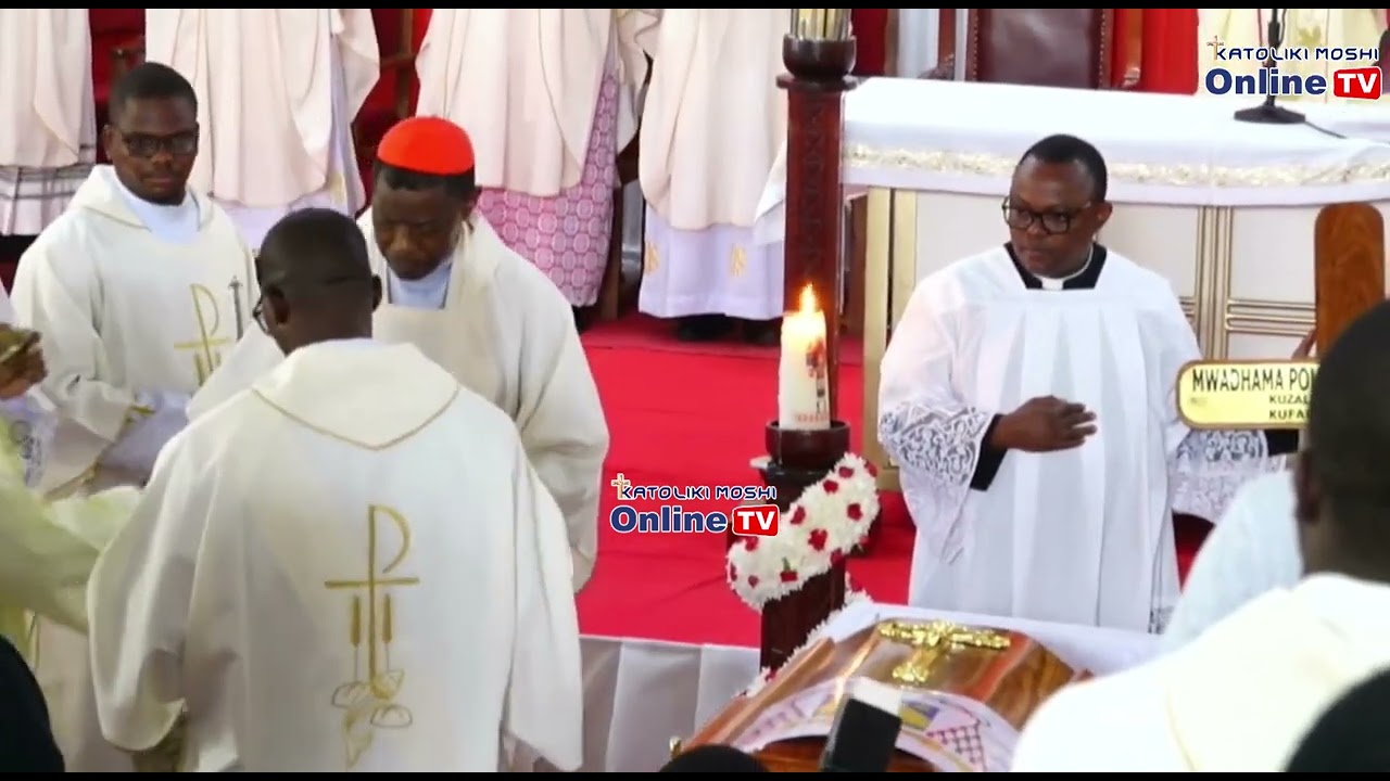 MWADHAMA PROTAS KADINALI RUGAMBWA ASALI SALA YA BURIAN KWA HAYATI MWADHAMA POLKARP KADINALI PENGO