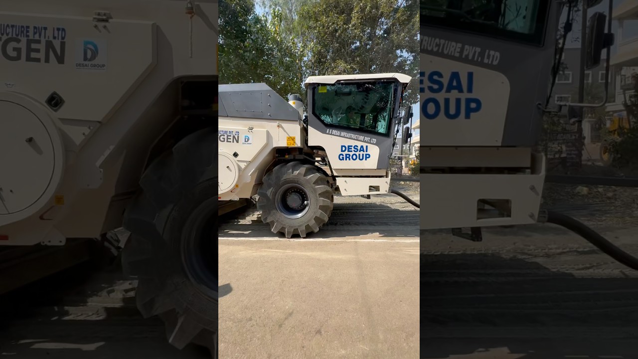 Soil ￼ stabilisation  wirtgen wr 240 contractions machine #shortvideo #viralvideo #youtubeshorts ￼￼￼