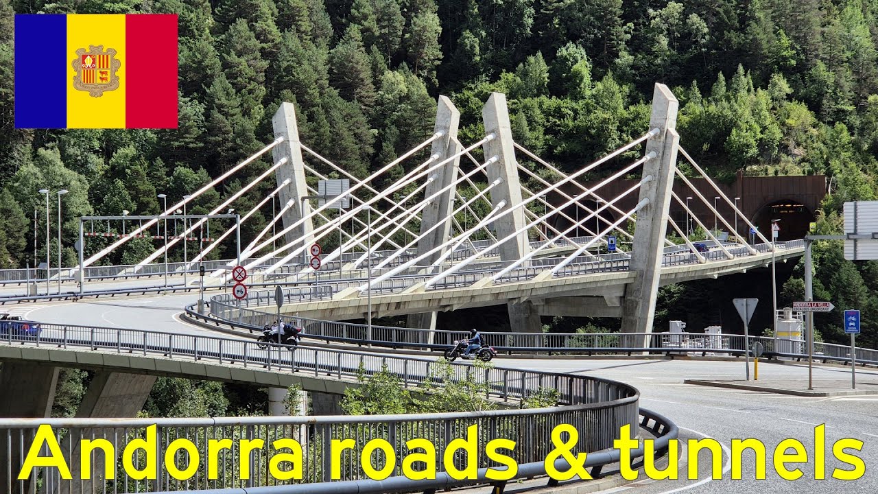 Roads & tunnels in Andorra