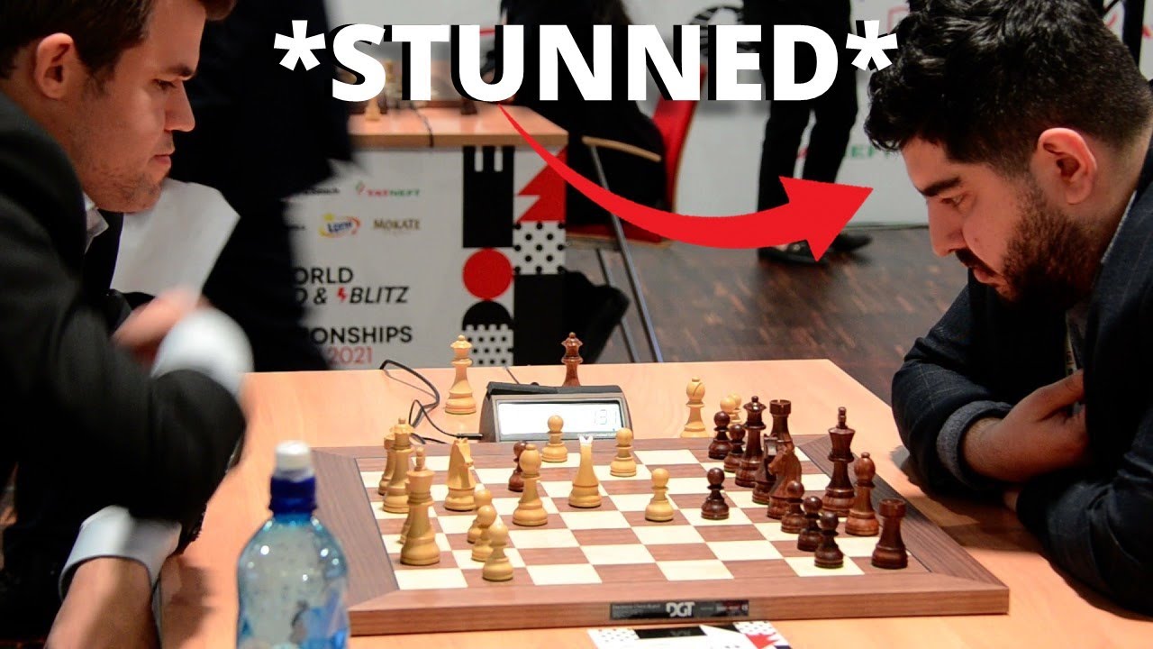 HOW DOES MAGNUS DO IT SO EASILY!!! Magnus Carlsen vs Parham Maghsoodloo I World Blitz 2021
