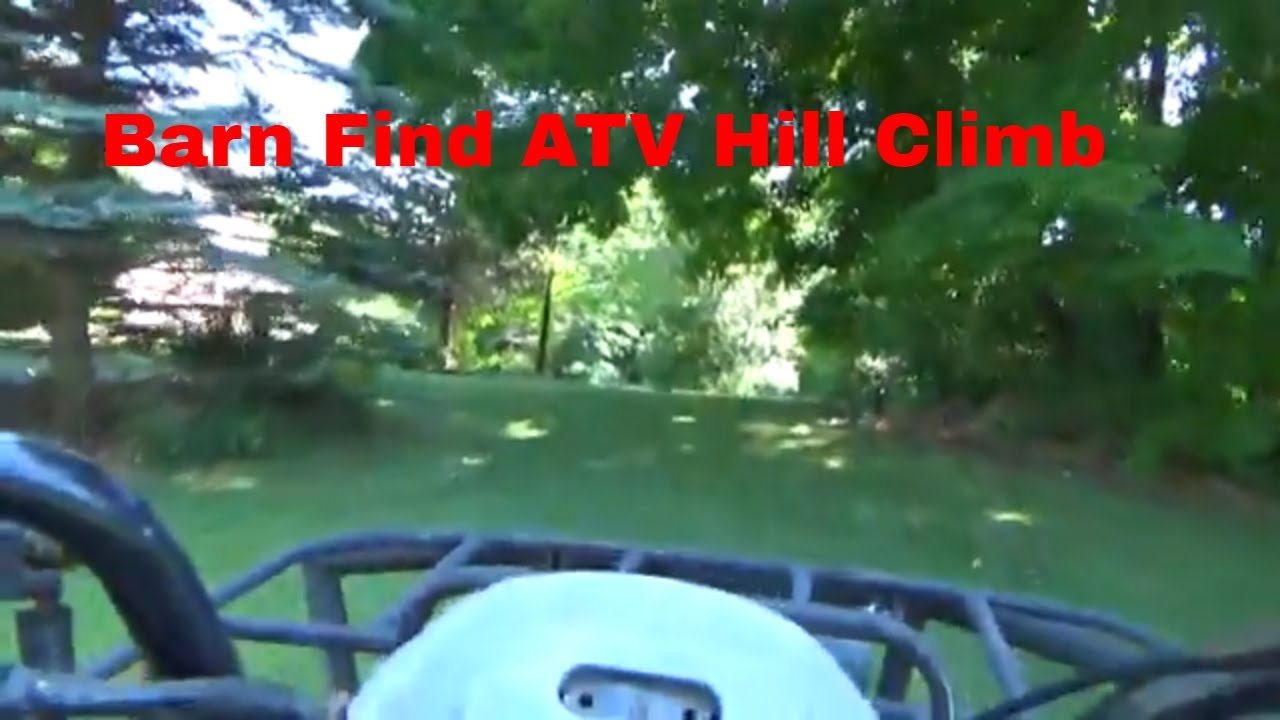 $300 Barn find ATV, time for a sketchy ride, will it move?