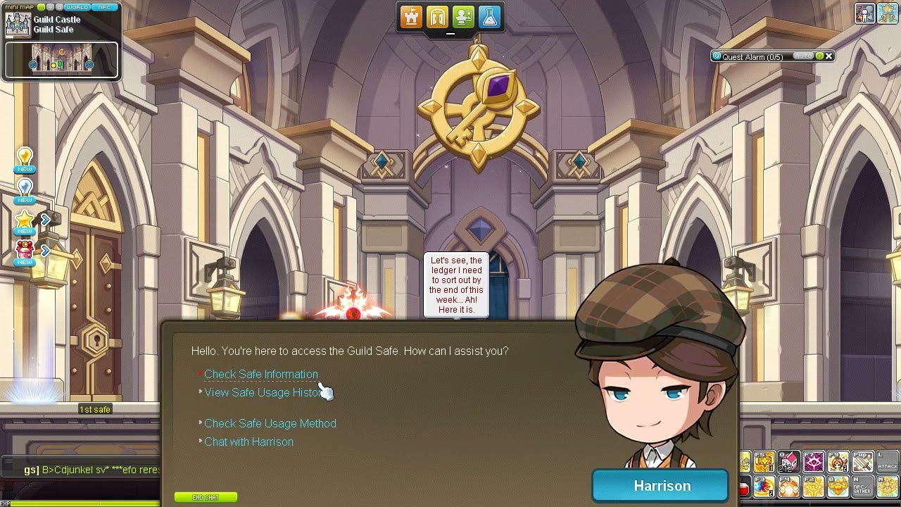 [MSEA] Guild Castle: Guild Storage