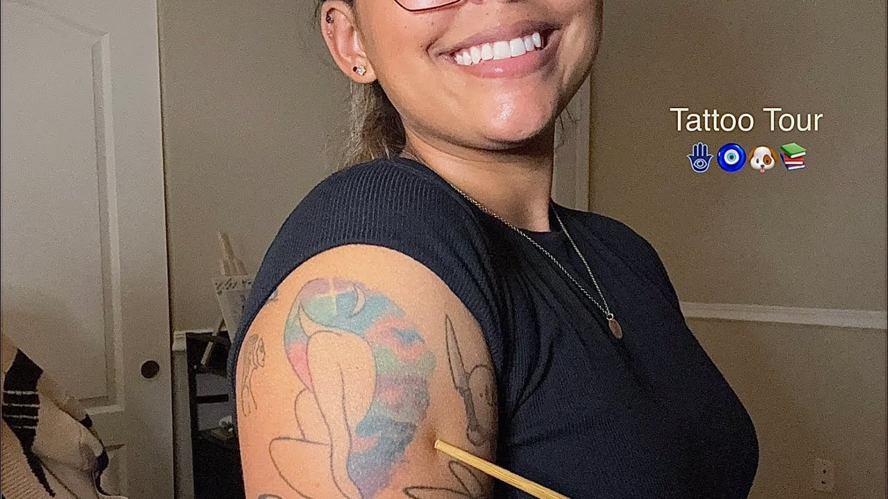 ASMR Tattoo Tour 🤫🪬🧿✨